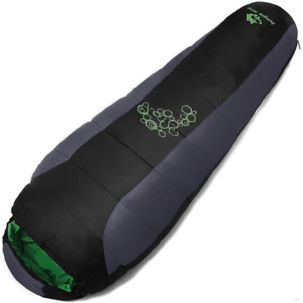 Jungle King CY0901 Thickening Fill Four Holes Cotton Sleeping Bags Fit for Winter Thermal 4 Kinds of Thickness Camping Travel