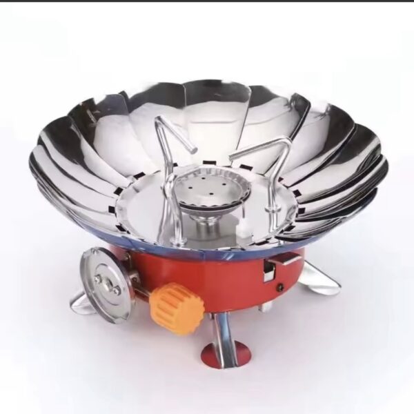 Camping butane foldable windproof stove