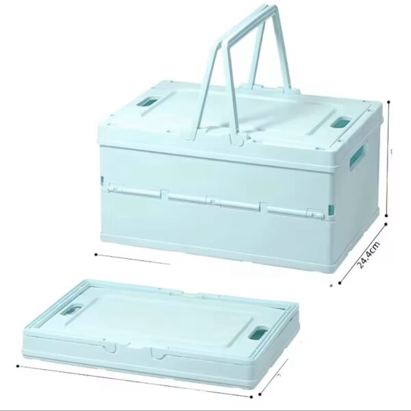 Foldable lightweight storage box